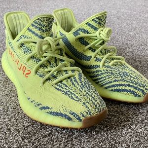 Kanye West Yeezy Boost 350 v2 Semi-Frozen Yellow